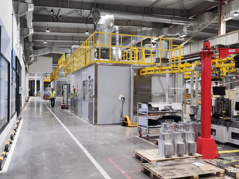 伺服电机自动喷漆涂装线